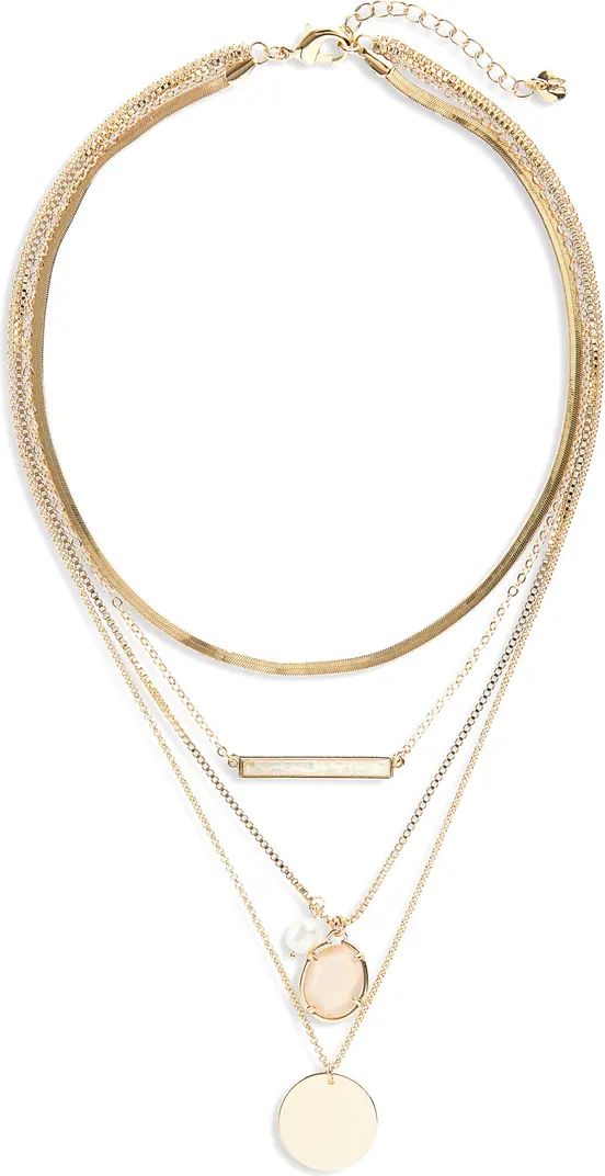 Nordstrom Cultured Pearl Layered Necklace | Nordstrom | Nordstrom