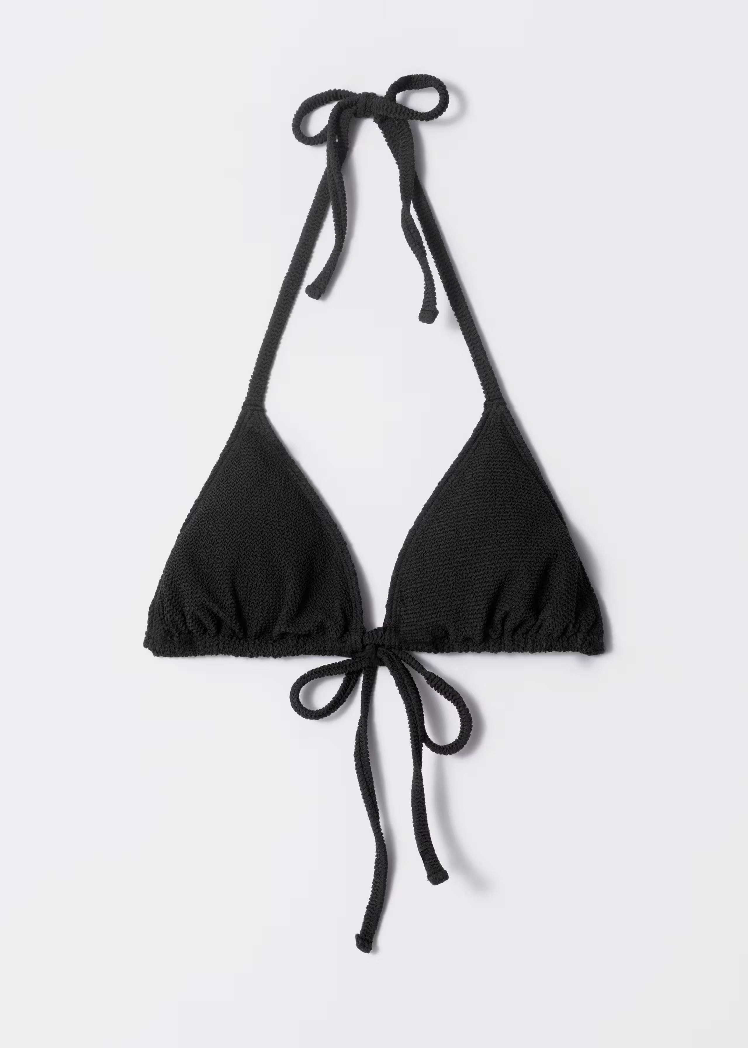 Textured Triangle Bikini Top | & Other Stories UK