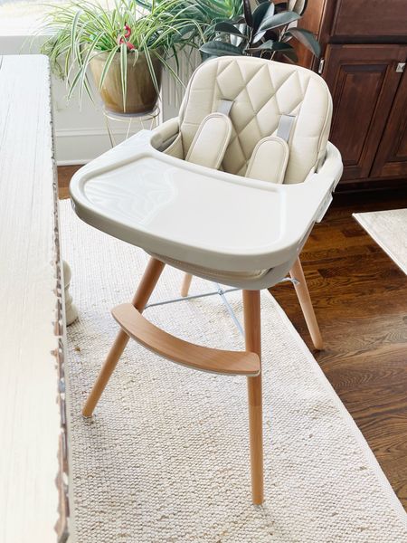 Aesthetically pleasing highchair 🙌 comes in 8 other colors. Supposedly fits toddlers up to 3 years old. This is at the highest setting and is perfect for your child to be at the same height as your table. You can also remove part of the legs for a shorter chair.

Baby registry, baby necessities 

#LTKbump #LTKfamily #LTKbaby