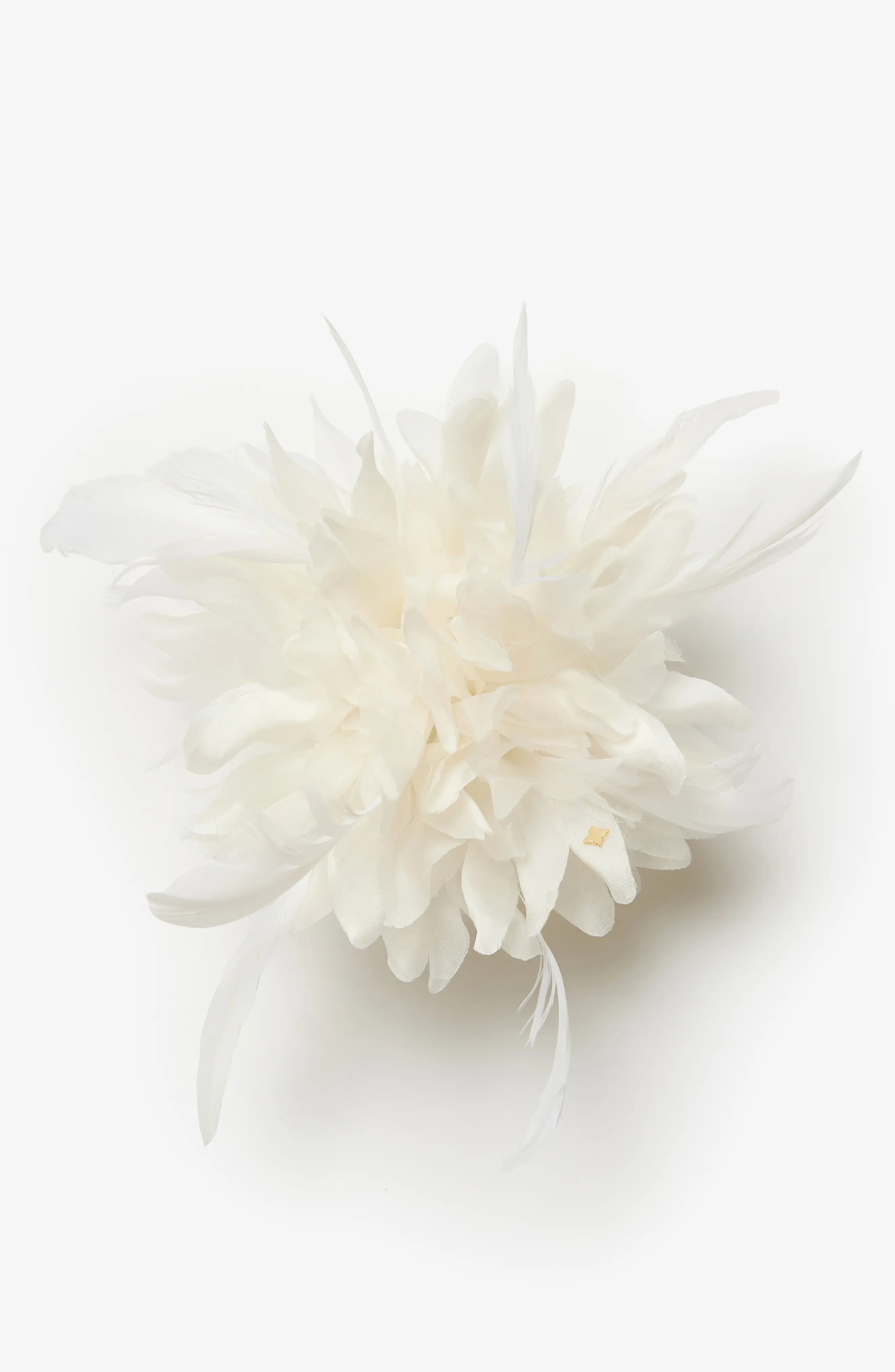 Helena Simon The White Dahlia Duster Floral Brooch at Nordstrom | Nordstrom