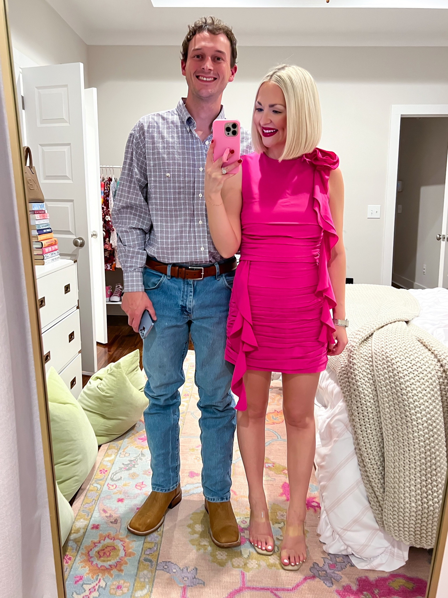 15% off + extra 15% off with code AFCHAMP
Rosette ruffle set top / cascading ruffle mini skort (XS in both) / pink two piece set 

#LTKsalealert #LTKstyletip