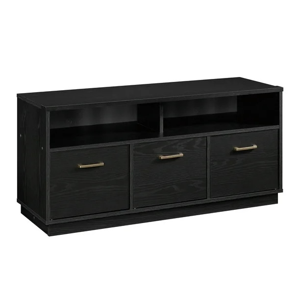 Mainstays 3-Door TV Stand Console for TVs up to 50", Blackwood Finish - Walmart.com | Walmart (US)