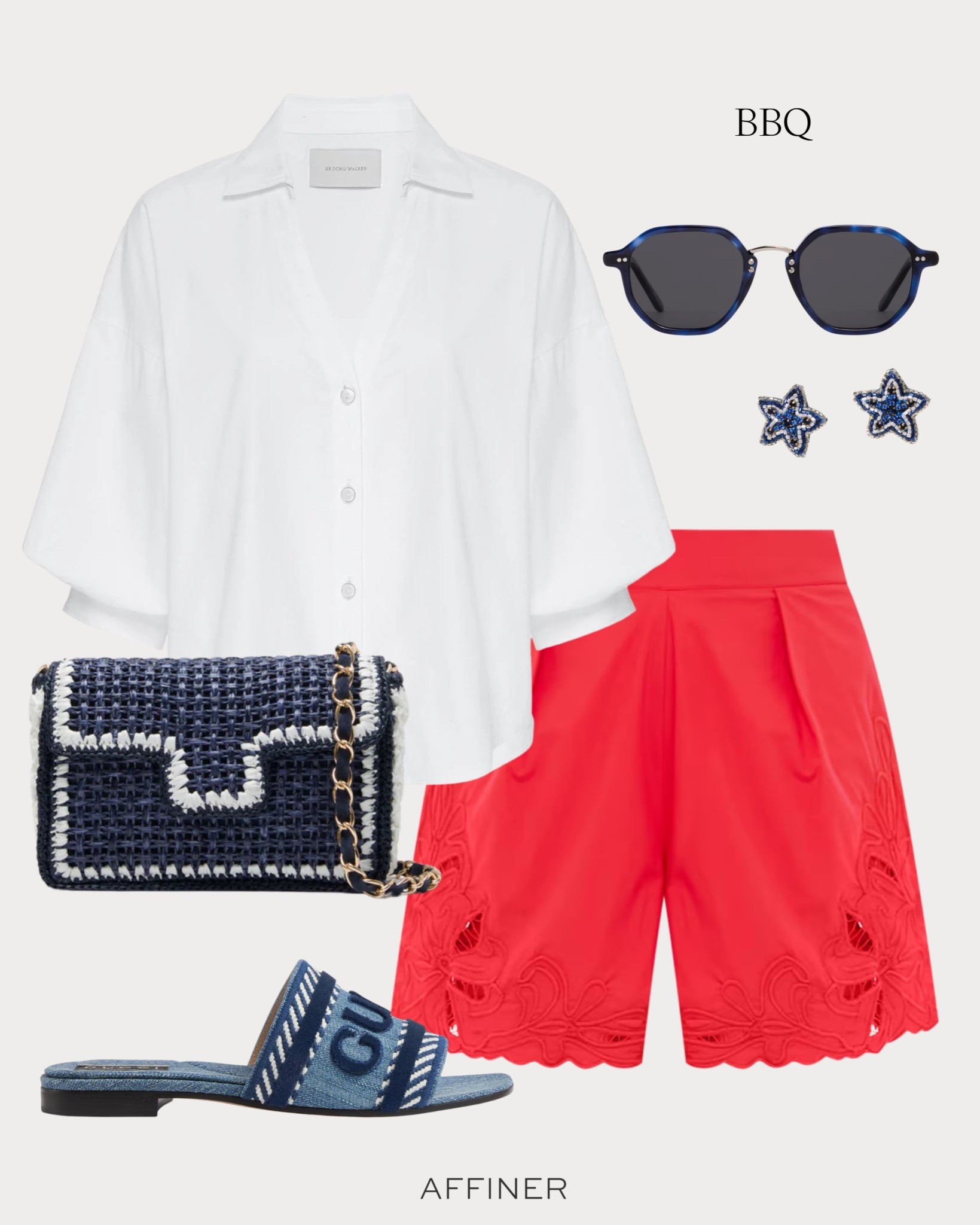 BBQ outfit for the 4th 🤍

#LTKStyleTip #LTKSeasonal #LTKFindsUnder100