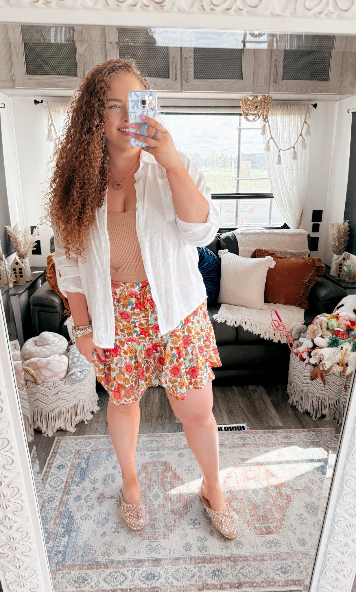 Tropical vibes, floral flair 🌸🌴 These Amazon shorts are your go to for sunny days, vacay strolls, and effortless island style. Cute, comfy, and ready for adventure! ☀️💫 floral shorts | Amazon floral shorts | spring shorts | white button down | Amazon button down | tank top | Amazon tank top | neutral tank top | mules | rhinestone mules | spring outfit | Amazon spring outfit | Amazon spring look | Amazon finds | Amazon fashion | Amazon look | Amazon outfit | Amazon must haves | spring | spring fashion | spring look | spring outfit | Amazon spring outfit | vacation | Amazon vacation outfit | vacation look | tropical vacation outfit 

#LTKSaleAlert #LTKStyleTip #LTKMidsize