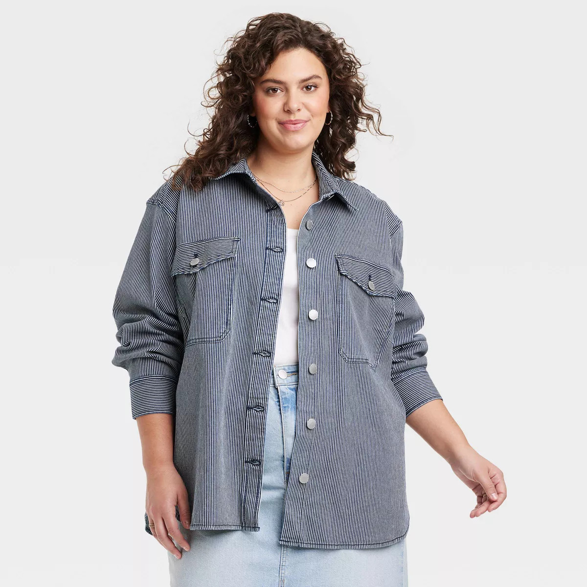 Women's Denim Shacket - Universal Thread™ | Target