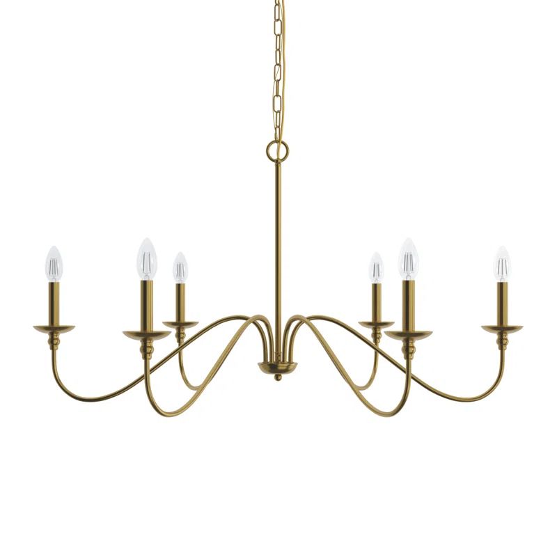 Ableton 6 - Light Dimmable Classic / Traditional Chandelier | Wayfair North America