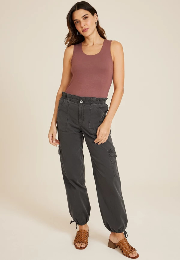 High Rise Utility Straight Pant | Maurices
