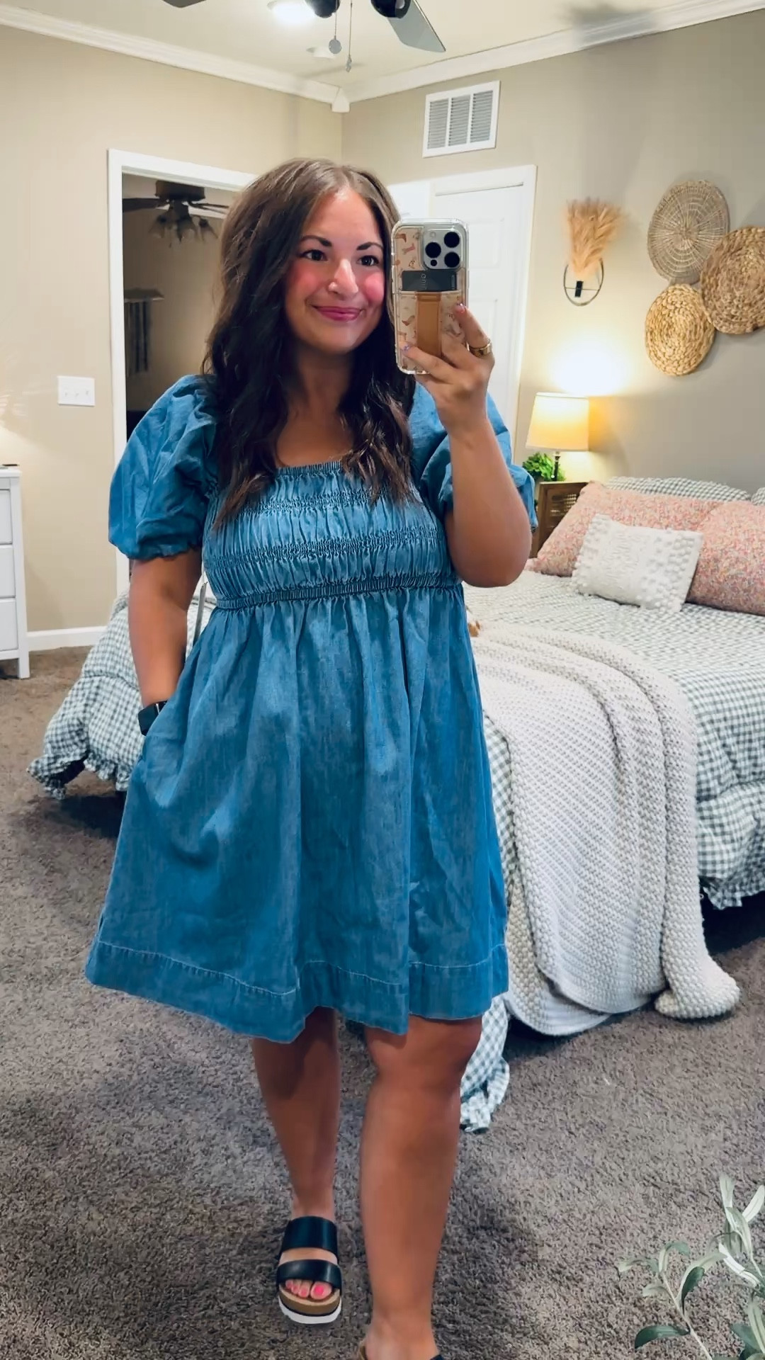 Affordable fashion finds that don’t look affordable >>> 🤍 this Walmart dress is too good not to share!

sandals: fit true to size // wearing a 5
dress: fits true to size // wearing a large (could’ve sized down to a medium) 

 #LTKootd #LTKMidsize #LTKWorkwear