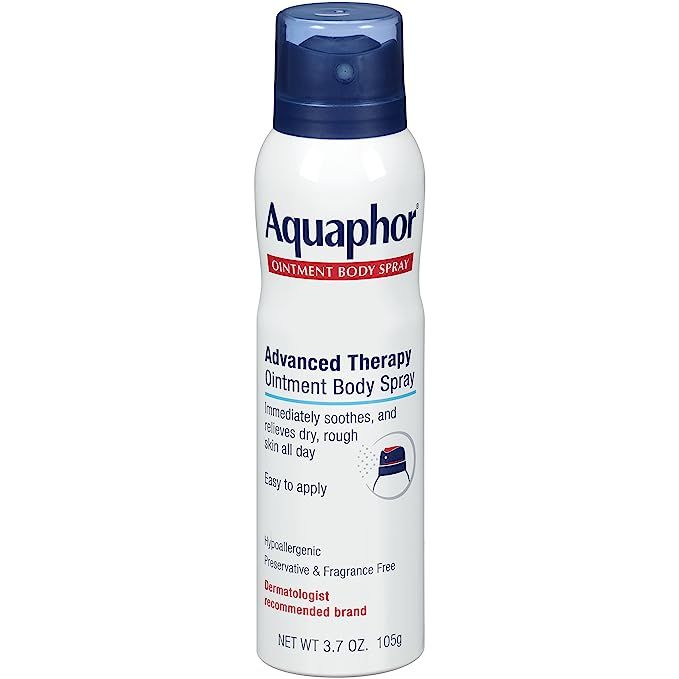 Aquaphor Ointment Body Spray - Moisturizes and Heals Dry, Rough Skin - 3.7 oz. Spray Can | Amazon (US)