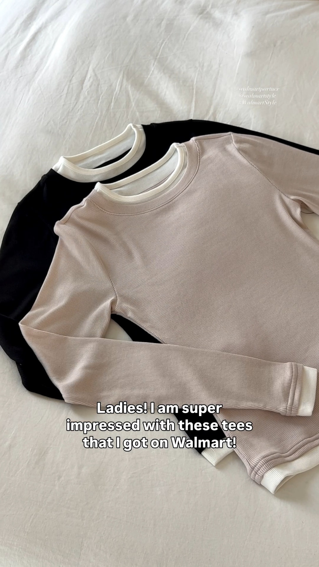 Scroll to shop! Follow for more!! Loving the faux layered look! Super affordable and comfy!!! Linking them for you now! Have a wonderful day!! Xo! #walmartpartner @walmartstyle #WalmartStyle

#LTKootd