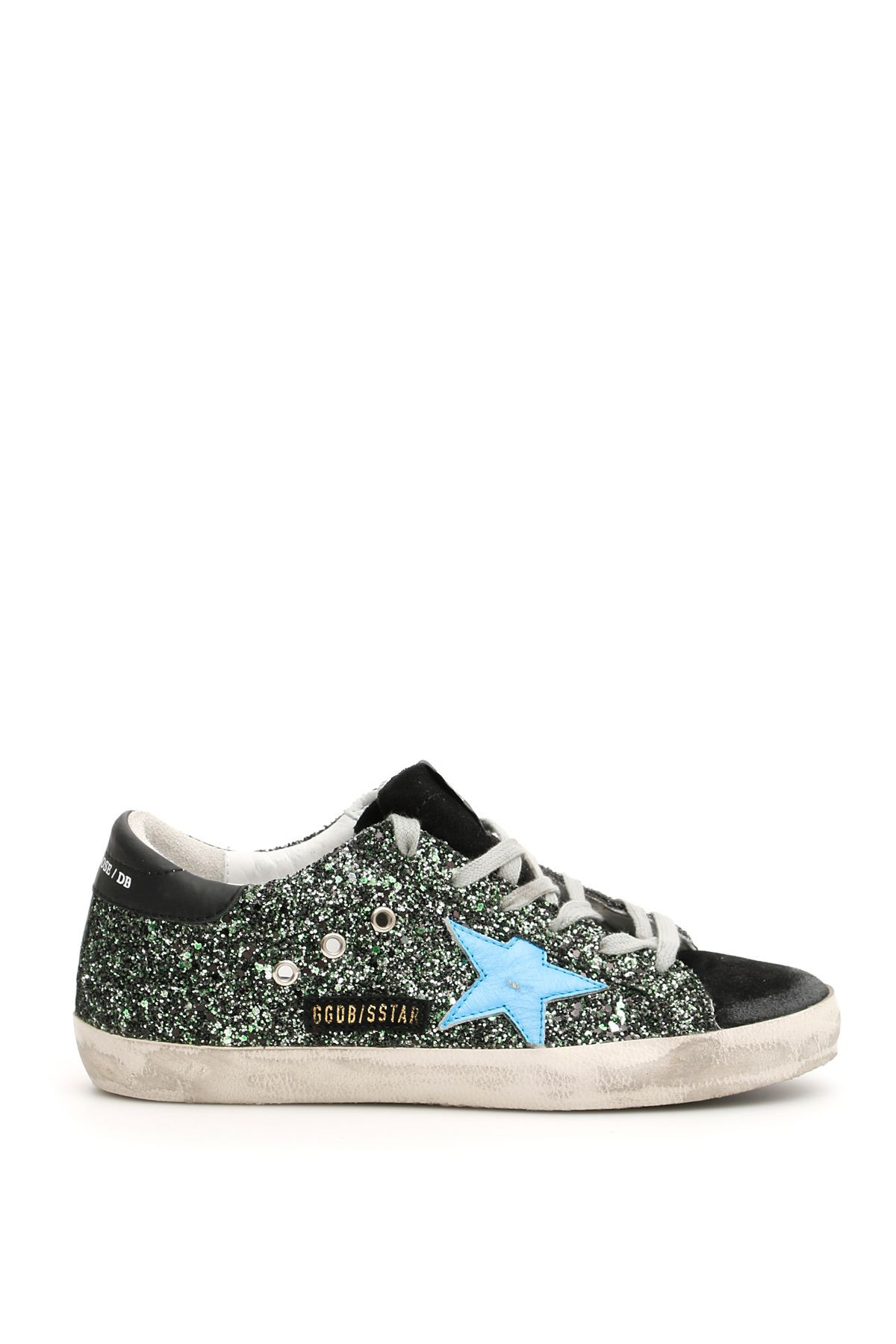 Golden Goose Glitter Superstar Sneakers | Italist.com US