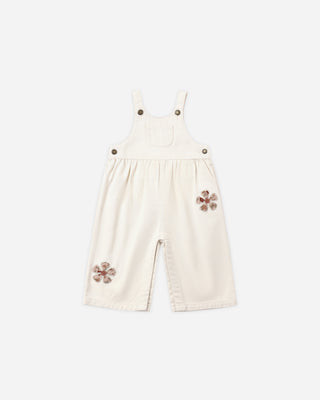 Wide Leg Overall Daisy Patches | Rylee + Cru