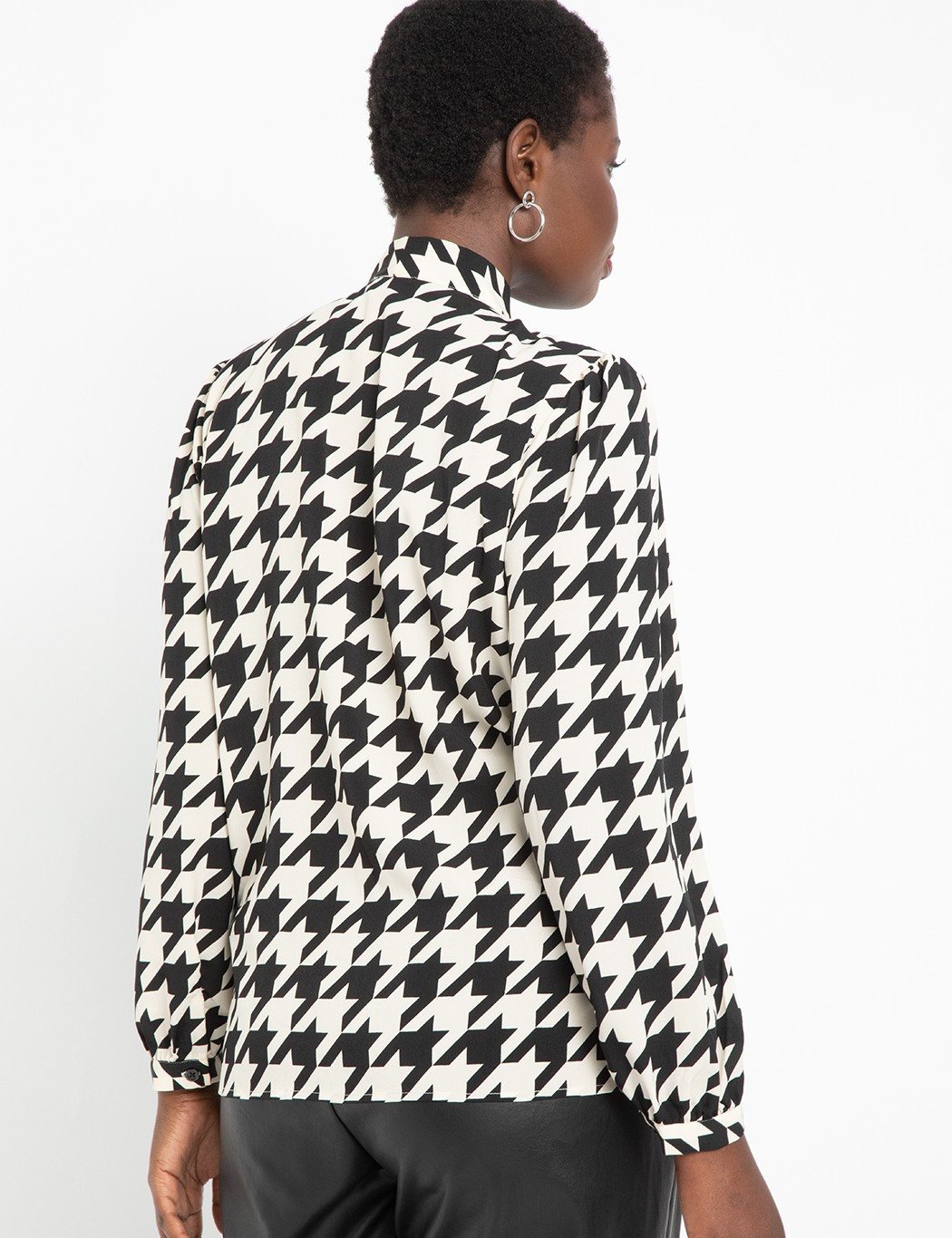 Tie Neck Blouse | Eloquii