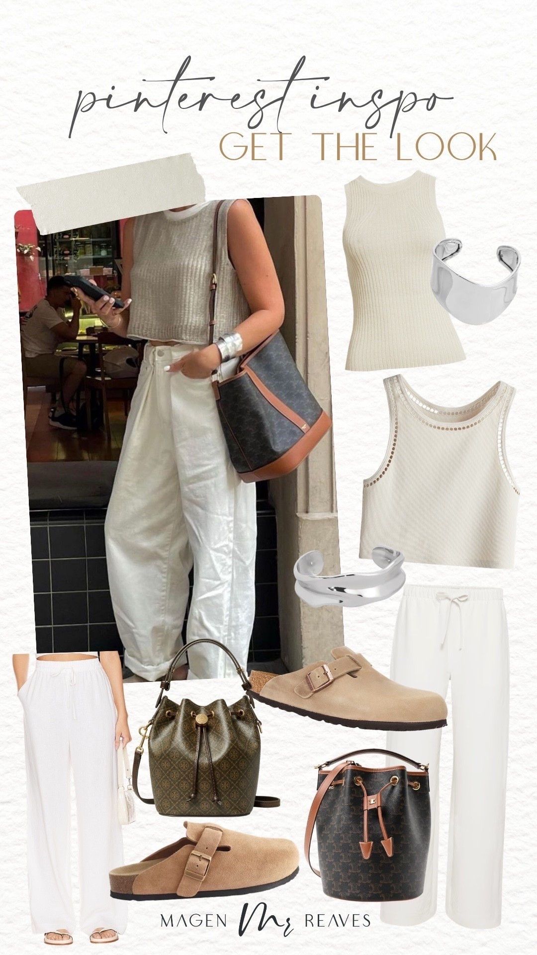 Get the look: Pinterest outfit inspo!

Linen pants, spring style, monochromatic style, sweater tank, spring outfit



#LTKootd