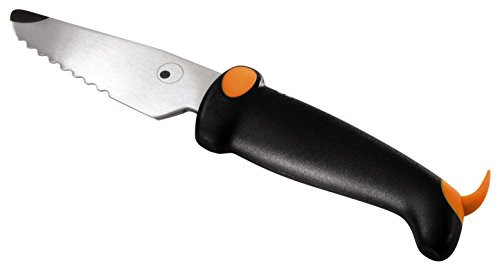 Kuhn Rikon KinderKItchen Dog Knife, Serrated, 6", Black | Amazon (US)