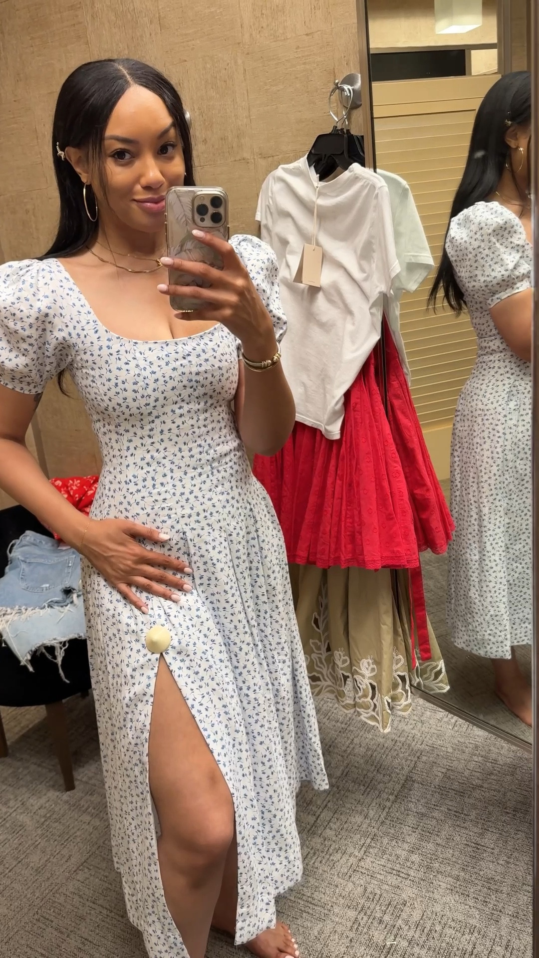 A cottagecore girly 🤍 how CUTE is this Reformation linen midi dress?! Wearing size 0

Nordstrom, Reformation, boho, cottagecore, puff sleeve dress, romantic, scoop neck, picnic dress, date dress, summer dress, floral

#LTKStyleTip #LTKSaleAlert