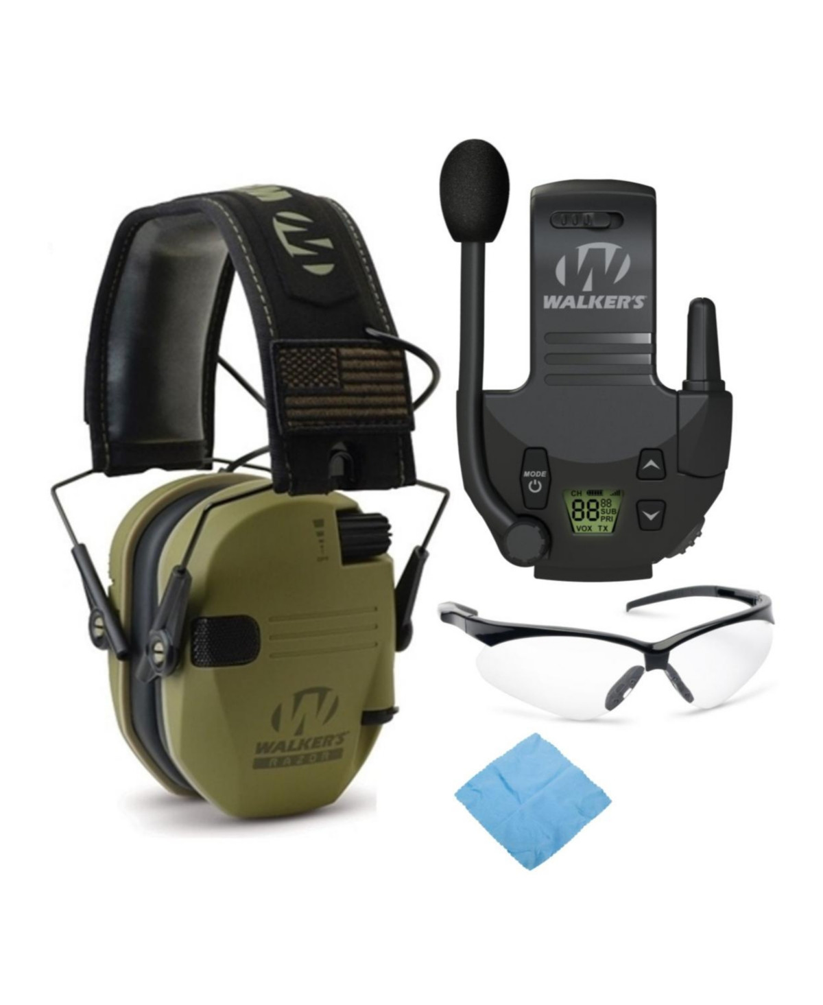 Walkers Razor Slim Electronic Muff (Od Grn Patriot) Bundle - Black | Macy's