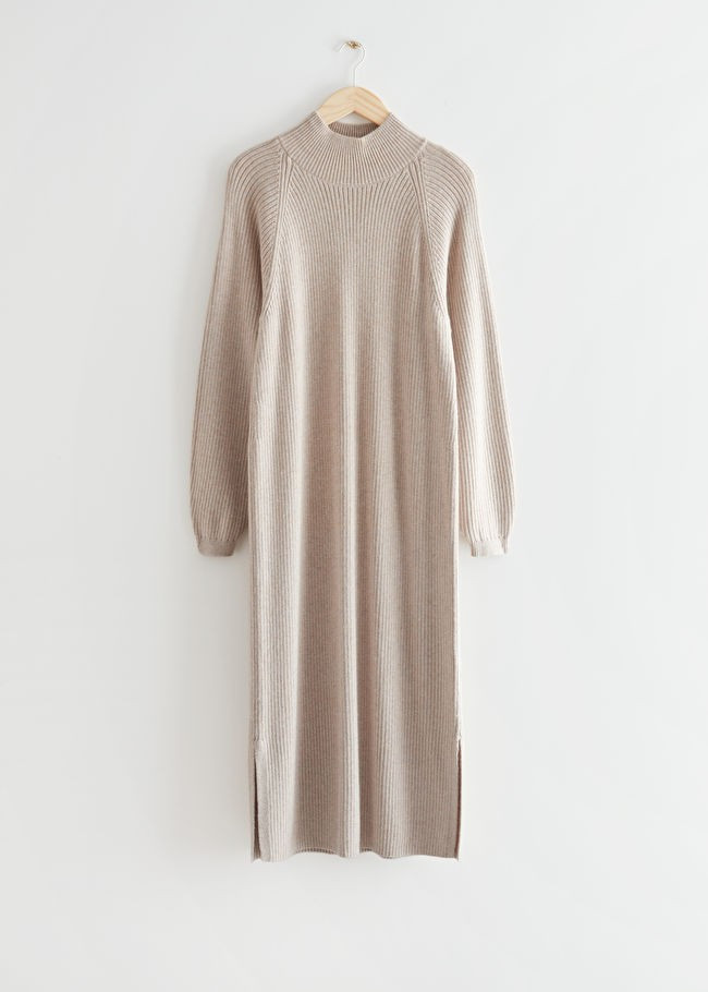 Rib Knit Midi Dress | & Other Stories US