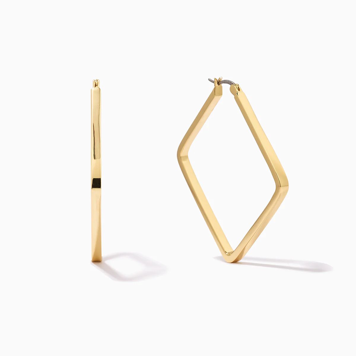 Statement Square Hoops | Uncommon James