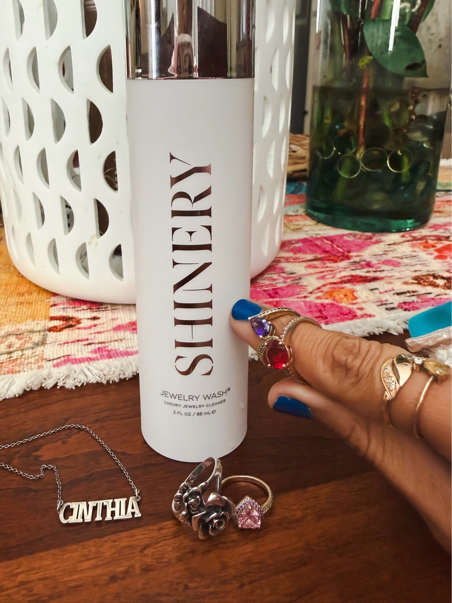 #ad My favorite way to keep my jewelry sparkling ✨💍 The Shinery Jewelry Wash is officially a daily must-have. No harsh chemicals, no soaking, no machines — just clean, radiant jewelry every time I wash my hands. It restores shine in seconds and keeps my pieces looking brand new ✨ #LTKFinds

Shinery jewelry wash, jewelry cleaner, jewelry care, sparkling jewelry, gold jewelry care, diamond ring cleaner, jewelry cleaning routine, luxury beauty finds, everyday jewelry essentials, gentle jewelry cleaner, jewelry shine, ring cleaner, jewelry hacks, beauty essentials, luxury lifestyle, clean jewelry at home, fine jewelry care, jewelry wash soap, jewelry maintenance, shiny jewelry, bridal jewelry care, engagement ring cleaner, fashion jewelry care, beauty routine essentials

#LTKstorytime #LTKSeasonal #LTKvlog