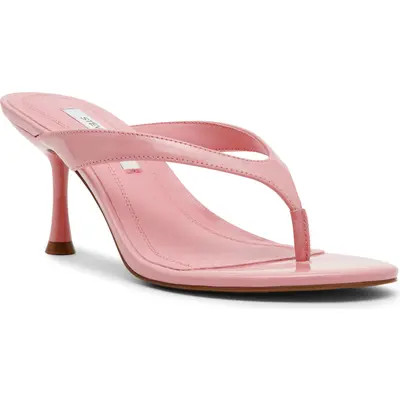 Steve Madden Faroh Flip Flop in Black Patent at Nordstrom, Size 11 | Nordstrom