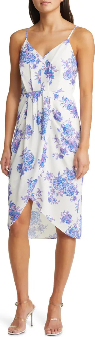 Sleeveless Faux Wrap Dress | Nordstrom