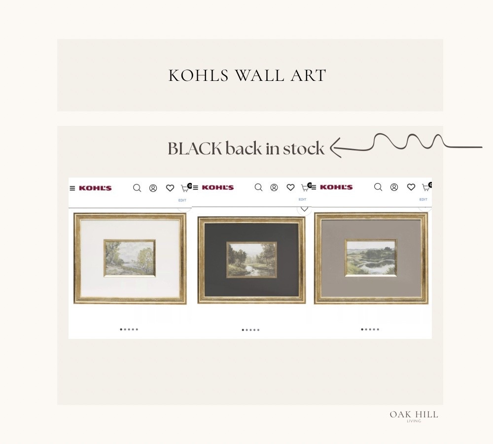 Black is back in stock!!

#LTKHome #LTKSaleAlert