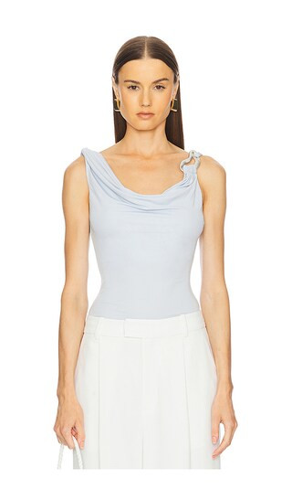 by Marianna Kirina Top in Pale Blue | Revolve Clothing (Global)