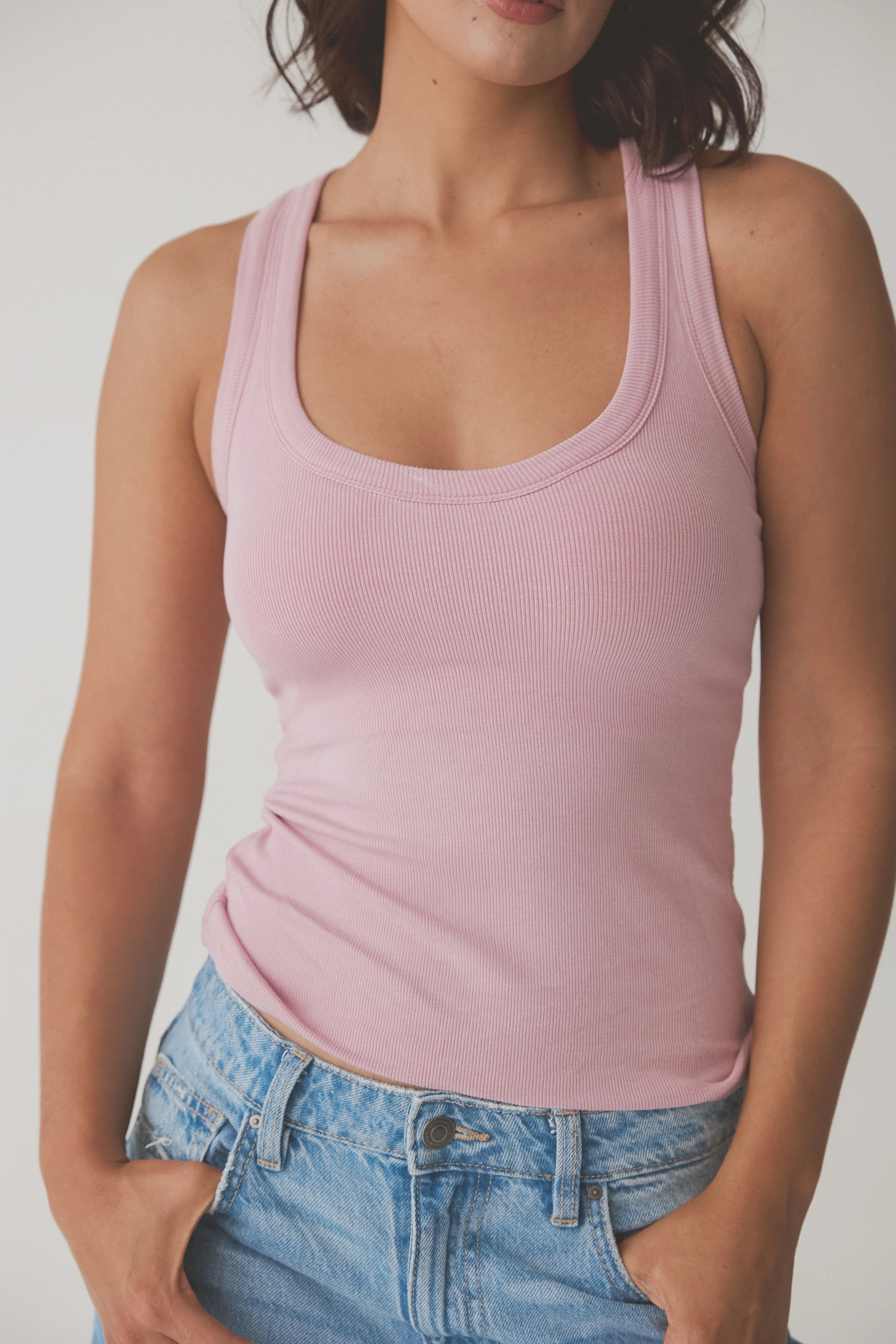 Ribbed Scoop Racerback Brami | Klassy