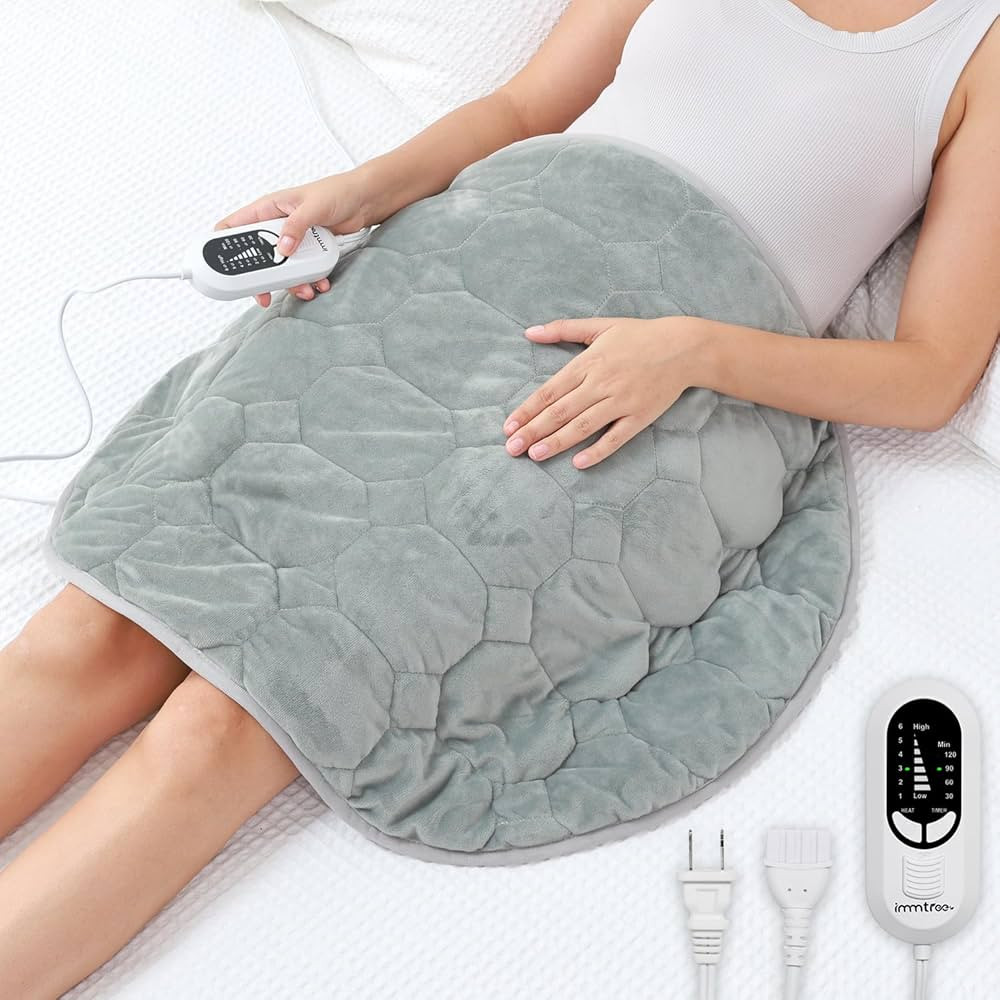 immtree Weighted Heating Pad 7lbs for Deeper Pain Relief, XXXL Size(29x24) Weighted Heating Blank... | Amazon (US)