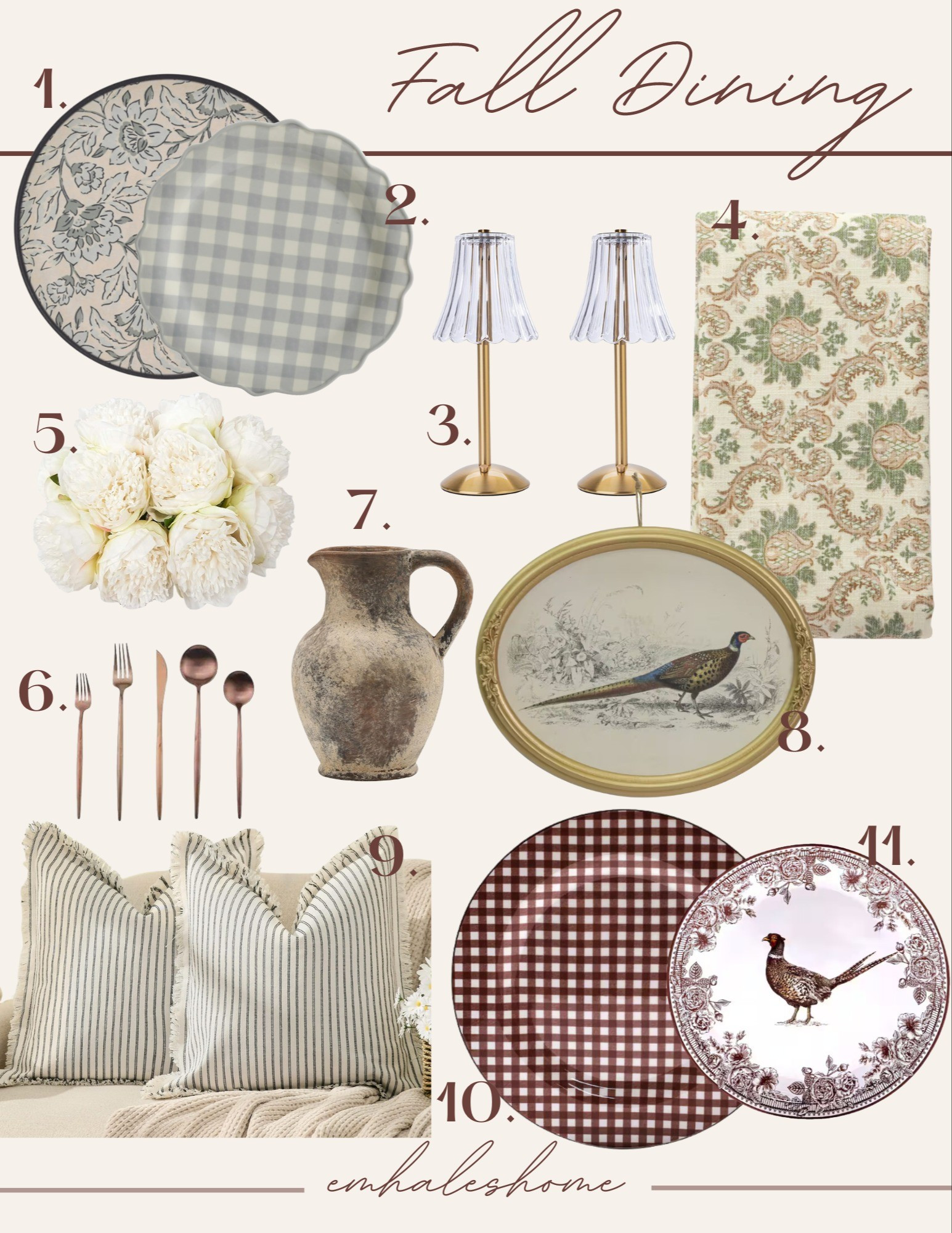 Fall Dining ✨

#LTKHome #LTKSeasonal #LTKFindsUnder50