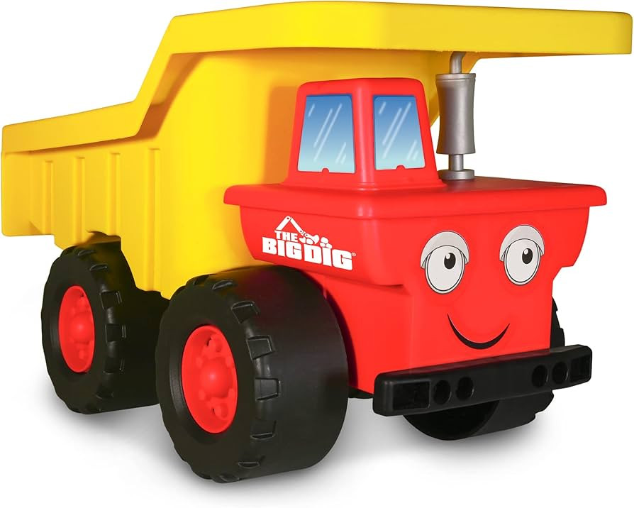 The Big Dig Dump Truck | Made of 100% Recycled Plastic | 11.25" Long x 6.5" Wide x 7.25" Tall | R... | Amazon (US)
