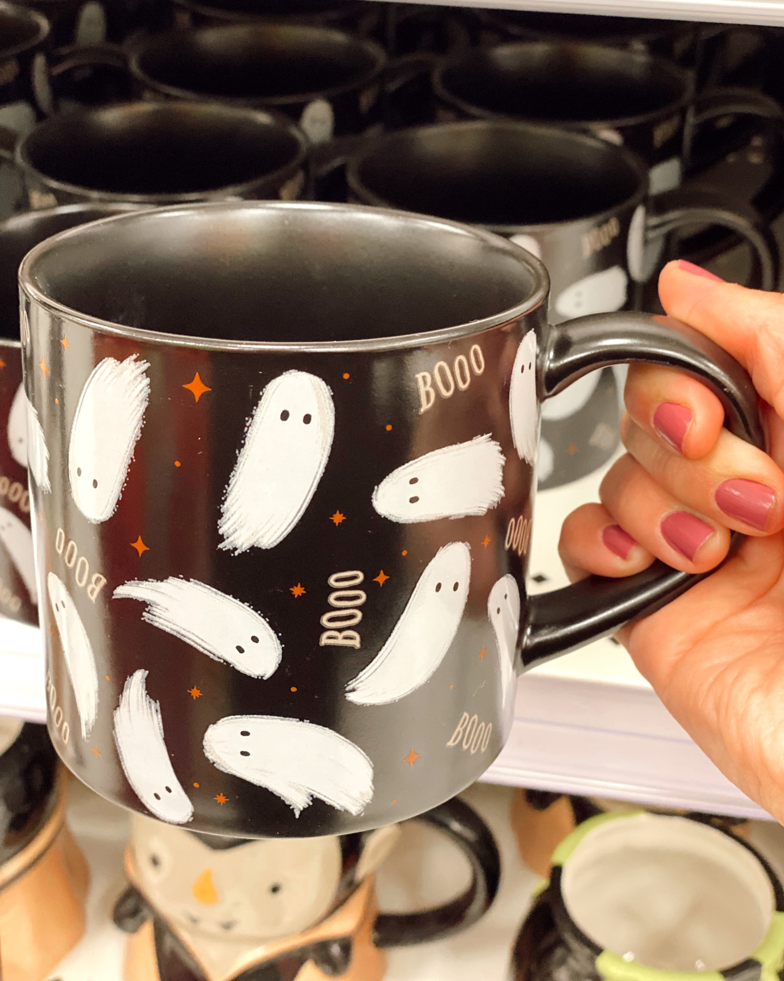 BOO! Cute Halloween mugs $5

#LTKHoliday #LTKHome #LTKSeasonal