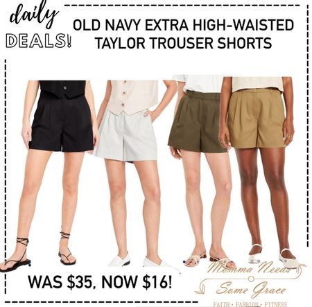 Old Navy trouser short on sale this week! 

#LTKsalealert #LTKfindsunder100 #LTKstyletip