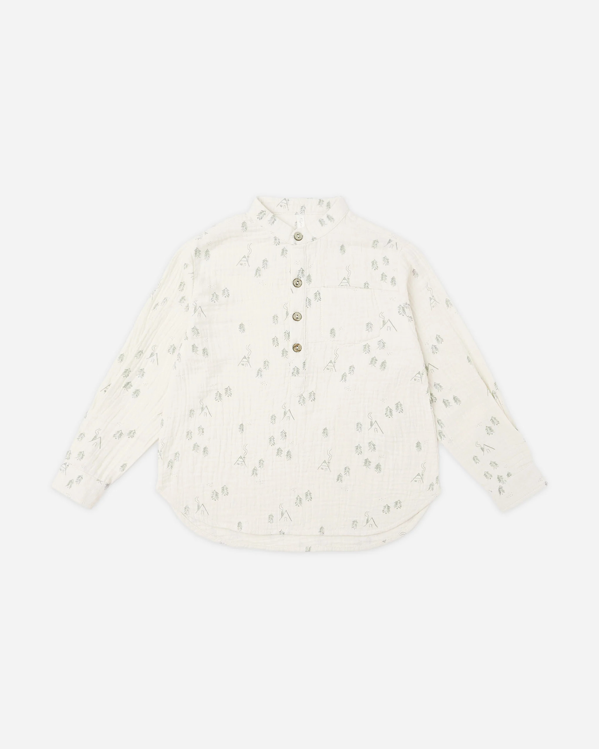 Long Sleeve Mason Shirt || Woods | Rylee + Cru