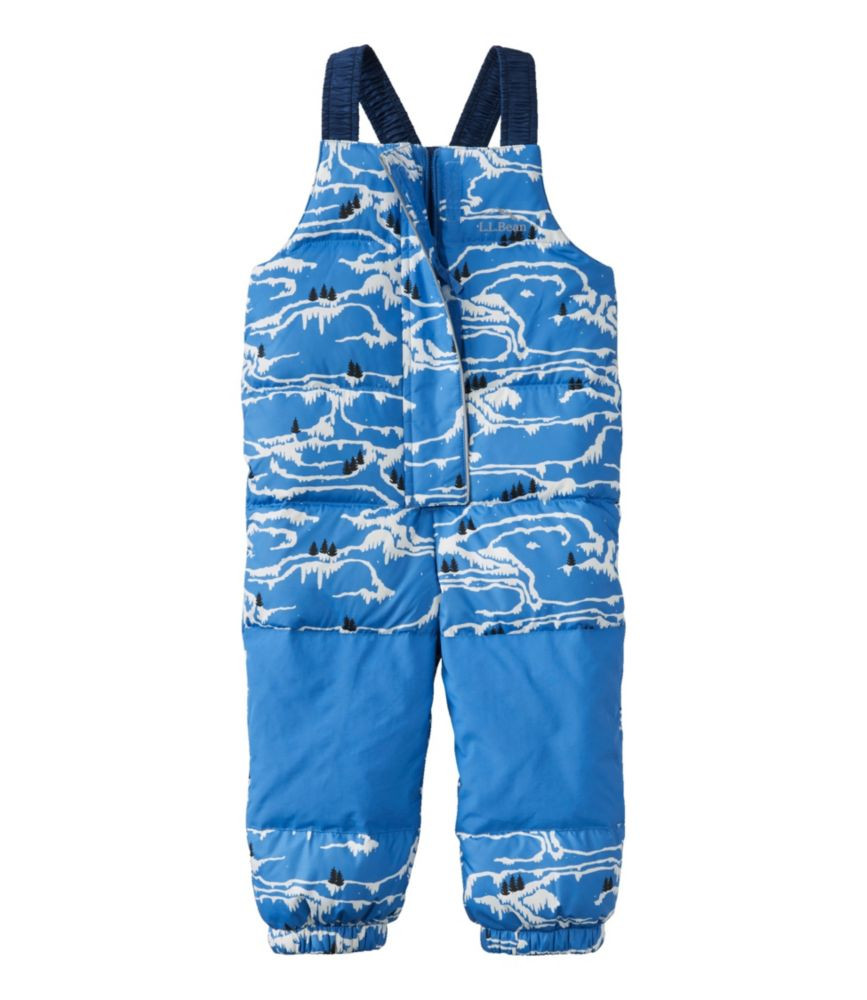 Infants' and Toddlers' L.L.Bean Down Snow Bibs, Print | Pants & Suits at L.L.Bean | L.L. Bean