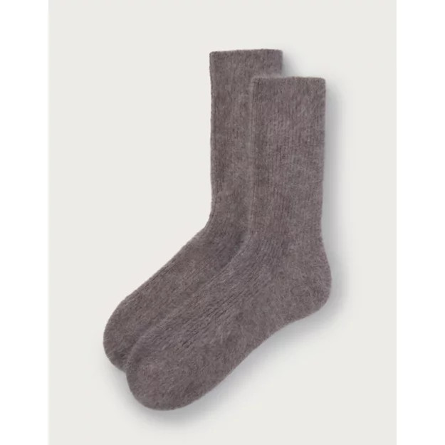 Luxury Brushed Cashmere Bedsock | The White Company UK & ROW