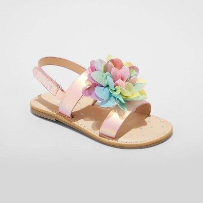 Toddler Girls' Violetta Ankle Strap Sandals - Cat & Jack™ | Target