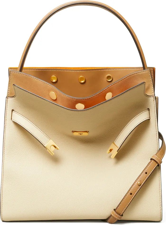 Tory Burch Lee Radziwill Leather Double Bag | Nordstrom | Nordstrom
