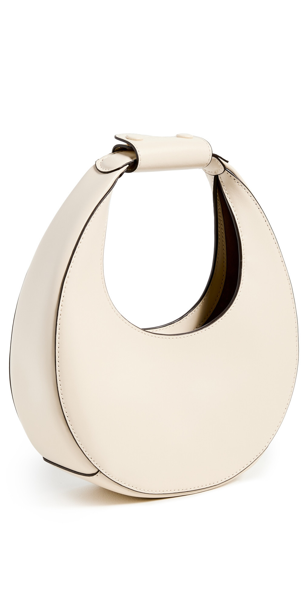 STAUD Mini Moon Bag Cream One Size | Shopbop