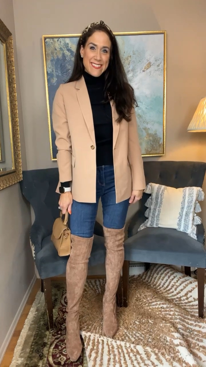 The Early Access Prime Day is still live, so go get some sales, ladies!! 👏🏻 These Liverpool jeans fit like a dream, true to size, and are on Lightning Deal right on Amazon! So, go go go, get the blazer, over the knee boots and turtleneck too while you’re at it!!🖤🛍 

#founditonamazon #amazonfinds #earlyaccess #primeday #ltkfind

#LTKsalealert #LTKunder100 #LTKSeasonal