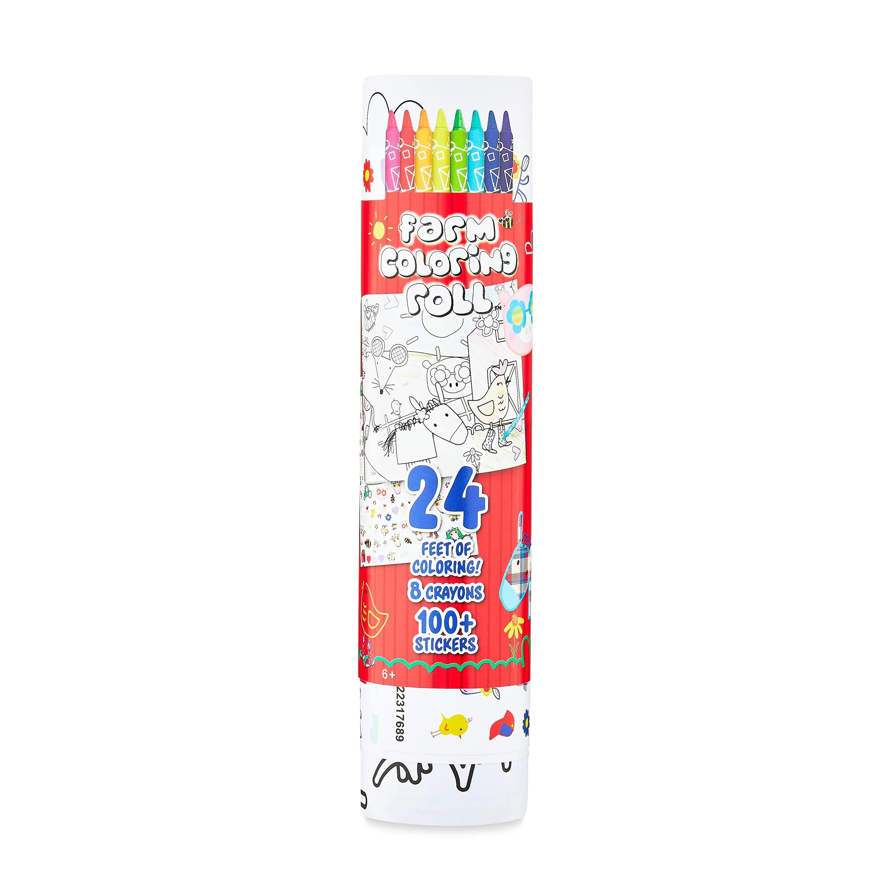 Easter Farm Coloring Roll, 24', by Way To Celebrate | Walmart (US)