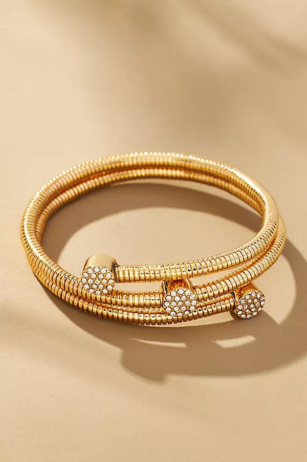 Coil Metal Bracelet | Anthropologie (US)