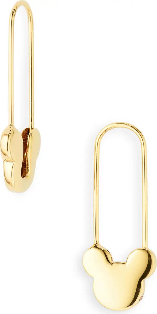 Mickey Mouse Safety Pin Earrings | Nordstrom