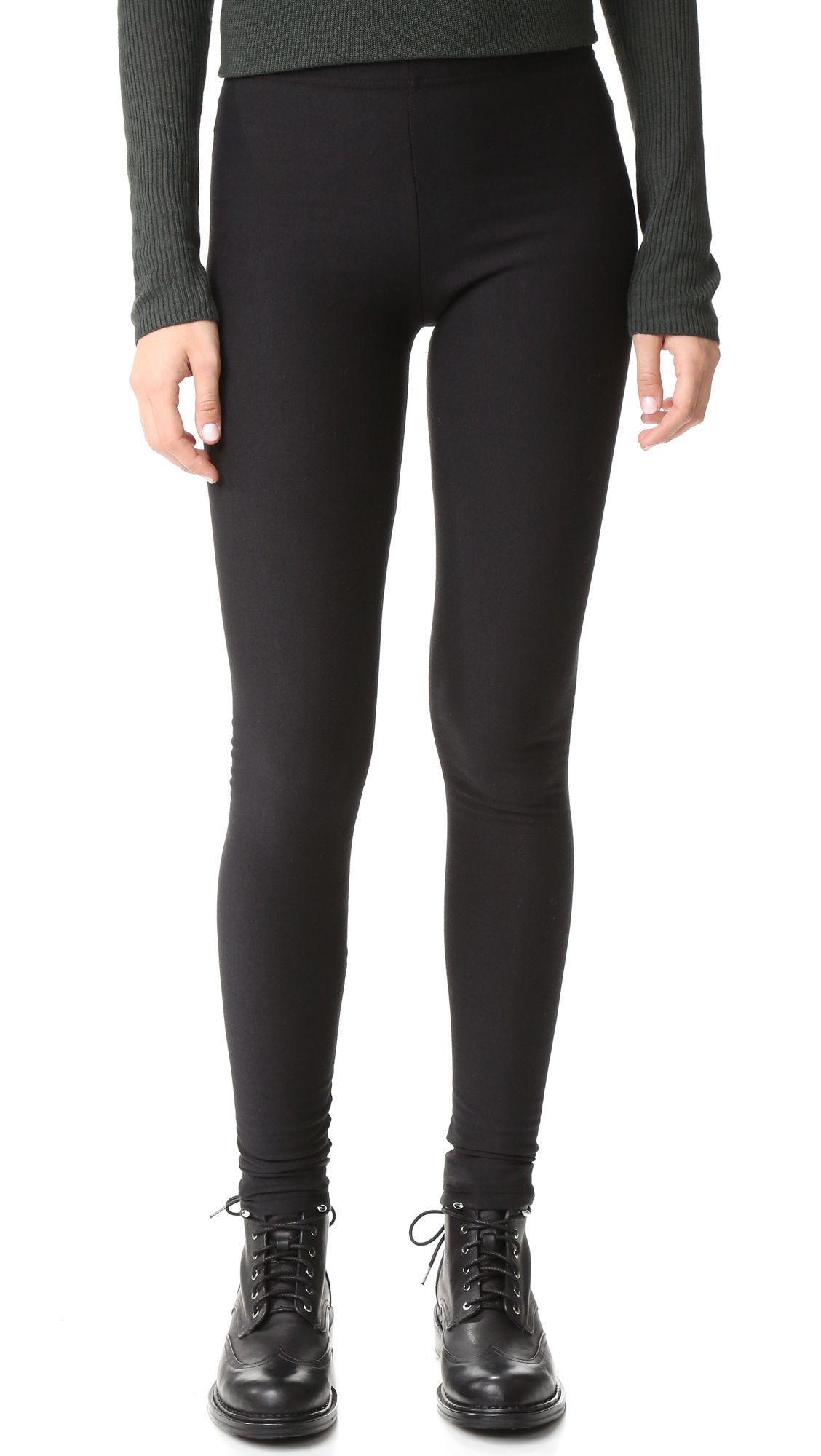 Plush Fleece Lined Leggings - Black | Shopbop