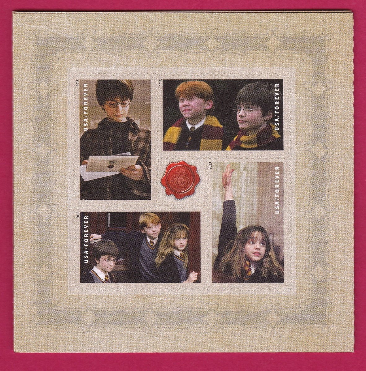 HARRY POTTER STAMPS LE COLLECTIBLE 20 FOREVER STAMP OWL WIZARD MAGIC HOGSWART | eBay US