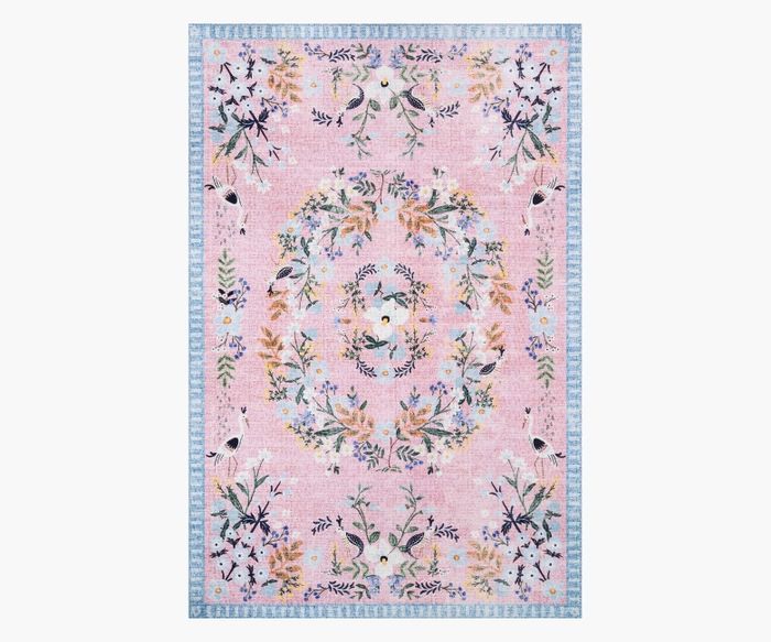 Palais Luxembourg Rose Printed Rug | Rifle Paper Co. | Rifle Paper Co.