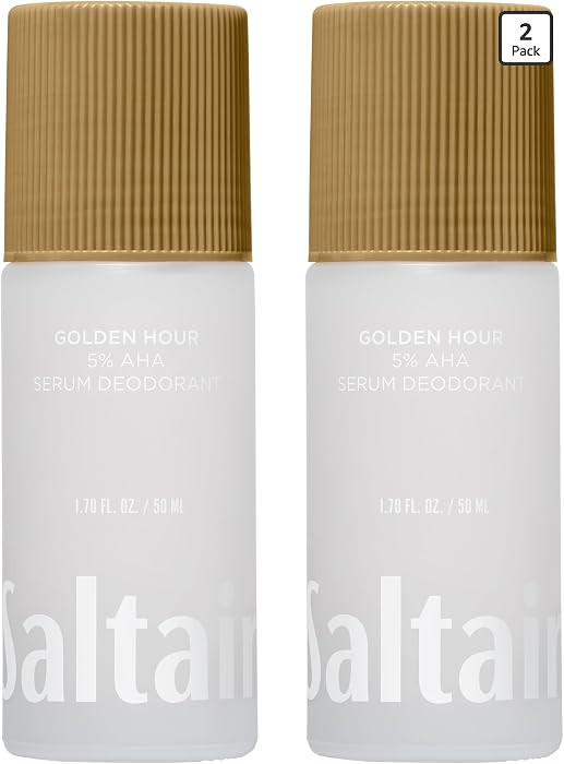 Saltair Serum Deodorant 2 Pack \u2013 5% AHA \u2013 Aluminum-Free Odor Control for Women & Men \u... | Amazon (US)