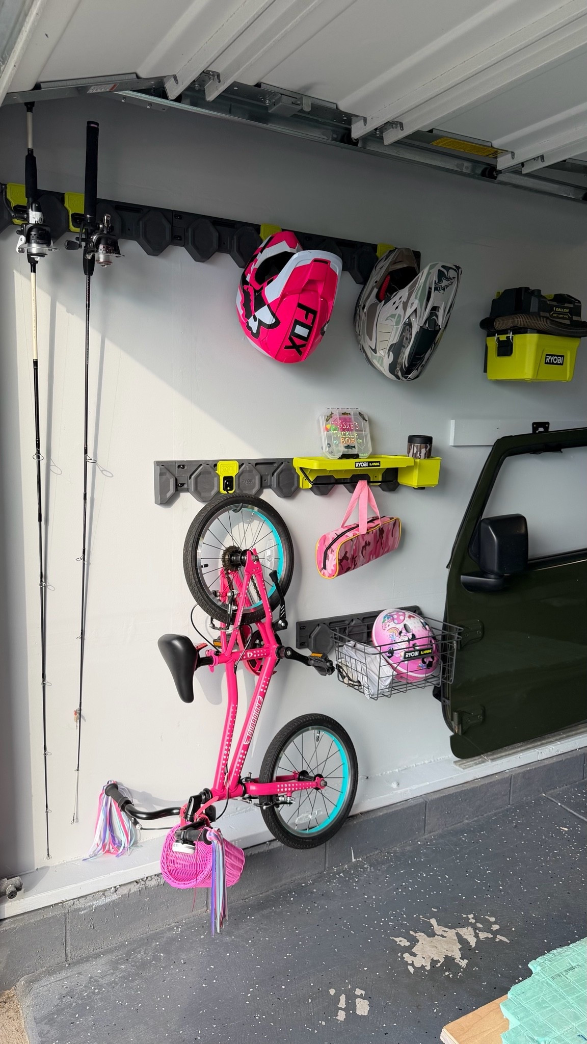 Garage storage! Hang anything! Lawn equipment, shovels, home improvement tools!
