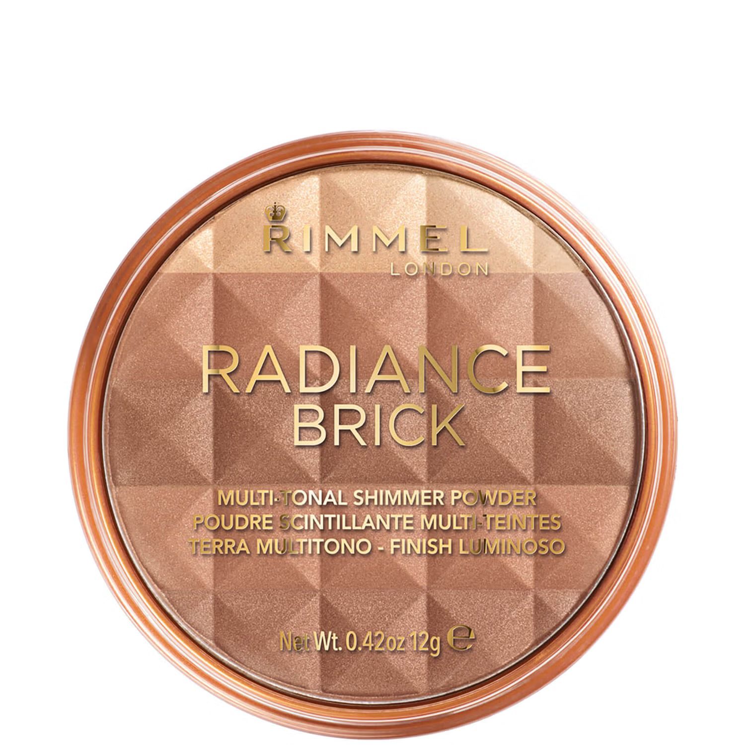 Rimmel Radiance Shimmer Brick 12g - 02 | Look Fantastic (UK)